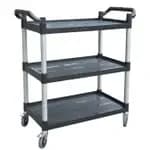 Turbo Air TOM20-60N-B Vertical Black Open Display Case Merchandiser 19-5/8"W — view 3