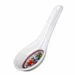 Thunder Group 7002TR Longevity 1/2 oz. Melamine Wonton Soup Spoon | Case of 60 — view 4