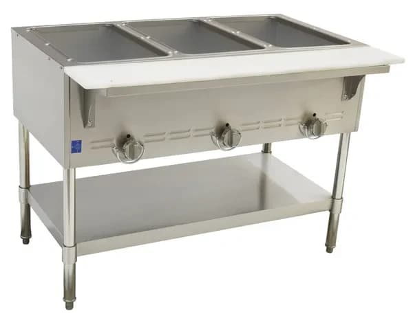 Sentinel SN-GBM-3LP 3-Well Liquid Propane Hot Food Steam Table 44-1/2"W — main image