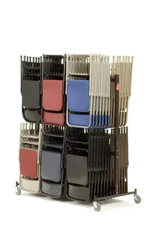 National Public Seating 84 Double-Tier Hanging Chair Truck — view 4