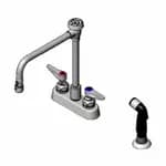 T&S B-1171 4" Deck Mount Lavatory Faucet with 8" Swing Spout Nozzle — view 5