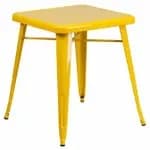Flash Furniture CH-51080-29-BQ-GG 24" Round Dining Height Metal Black and Antique Gold Table — view 5