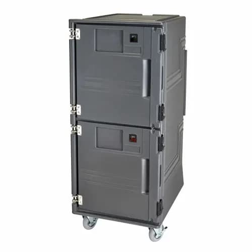 Cambro Pro Cart Ultra PCUCHSP615 Charcoal Gray Hot/Cold Cart — view 2