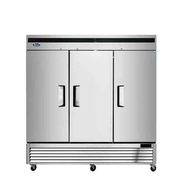 Atosa MBF8508GR Reach-In Refrigerator 3 Doors — main image