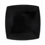 Thunder Group 24140BK Classic Black 13-1/2" x 9-1/8" Rectangular Melamine Plate | Case of 12 — view 3