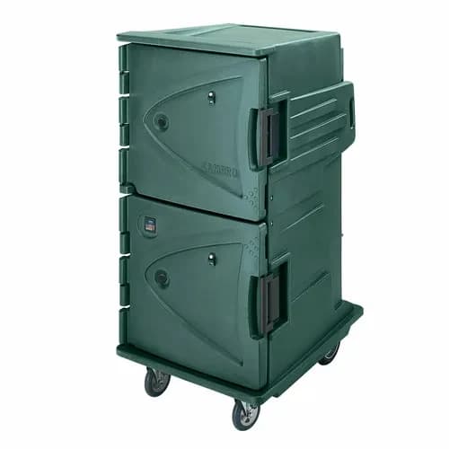 Cambro Camtherm CMBH1826TBC192 Granite Green Hot Cart — view 2