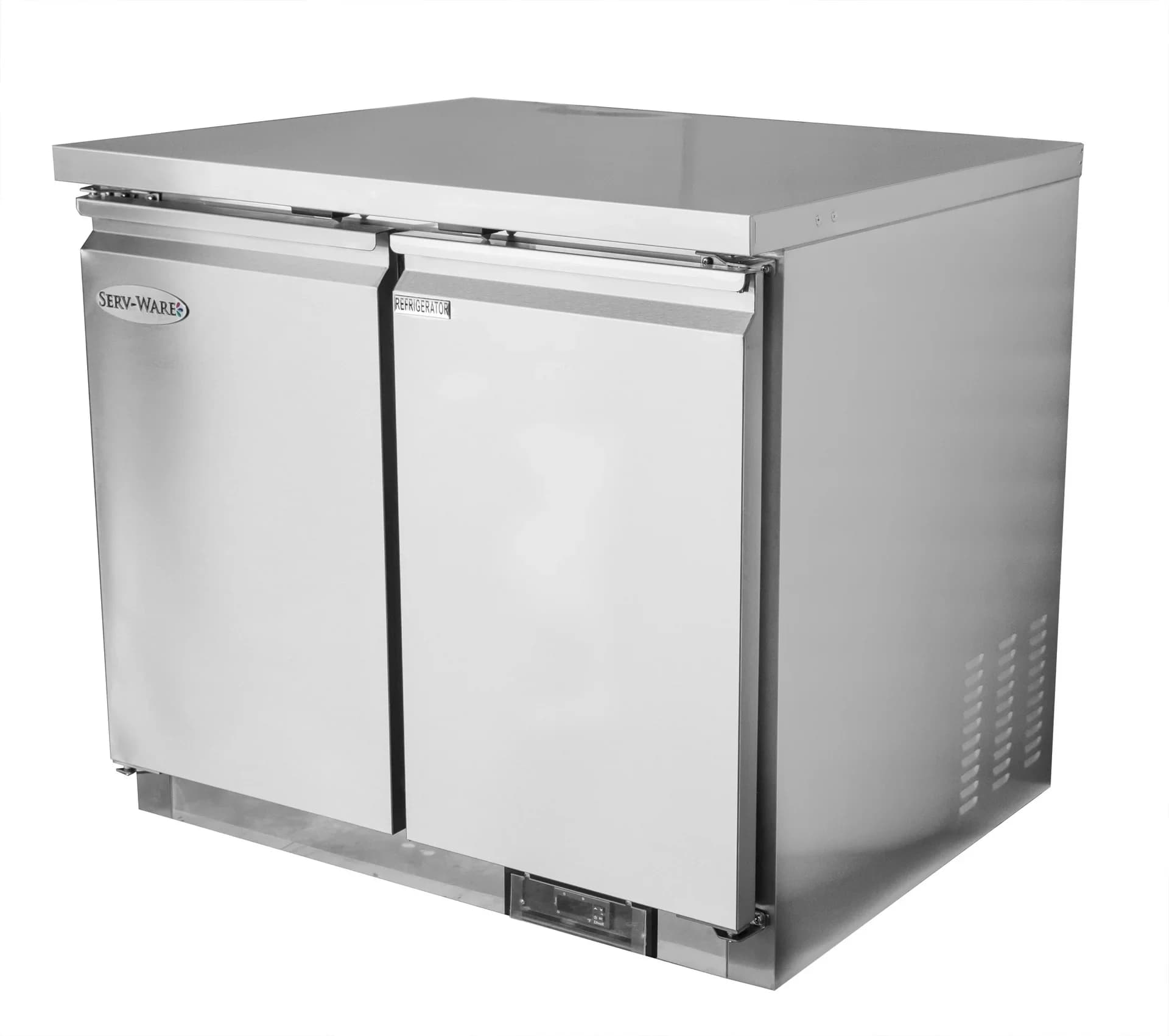 Serv-Ware UCF-36-HC-T Under-Counter Freezer 36.4", 7.7 cu.ft.