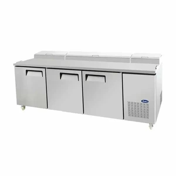 Atosa MPF8203GR 3-Door Pizza Prep Table 93"W — view 2