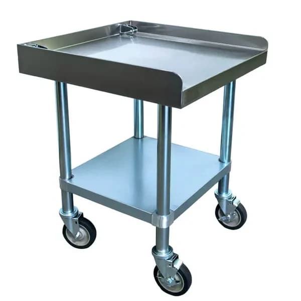 Tortilla Masters TMES-24 Stainless Steel Equipment Stand for TM105 Corn Tortilla Machine — view 2