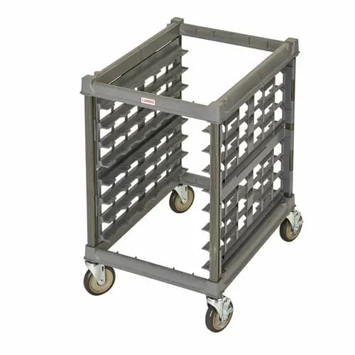 Cambro Camshelving UPR1826U15580 15-Full Size Brushed Graphite Sheet Pan Rack 23-1/4"W X 30-7/8"L X 31-1/2"H — main image