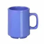 Thunder Group CR9010RD Orange 8 oz. Melamine Mug/Cup | Case of 12 — view 4