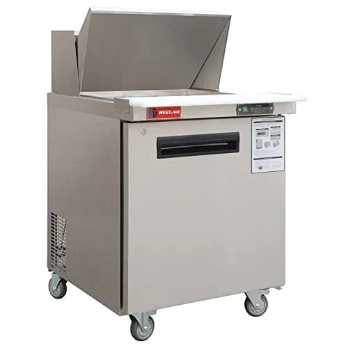 Westlake WKSR-27BM Salad Prep Table Refrigerator 1 Door 33-40°F