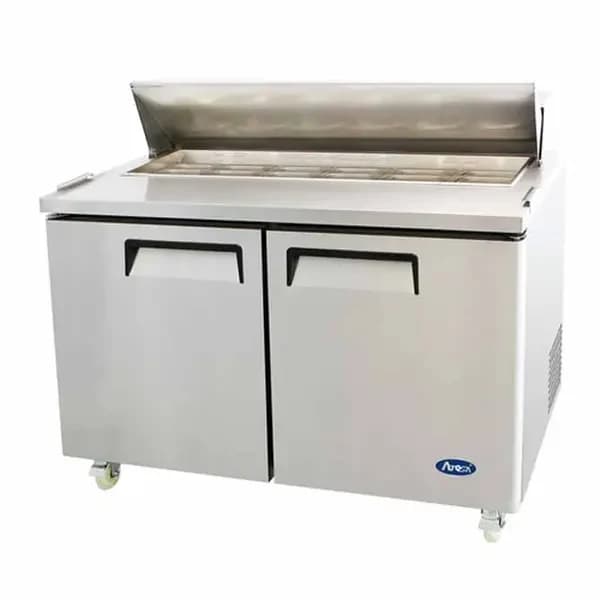 Atosa MSF8303GR 16 Pan 2-Door Sandwich Prep Table 60-1/8"W — view 2