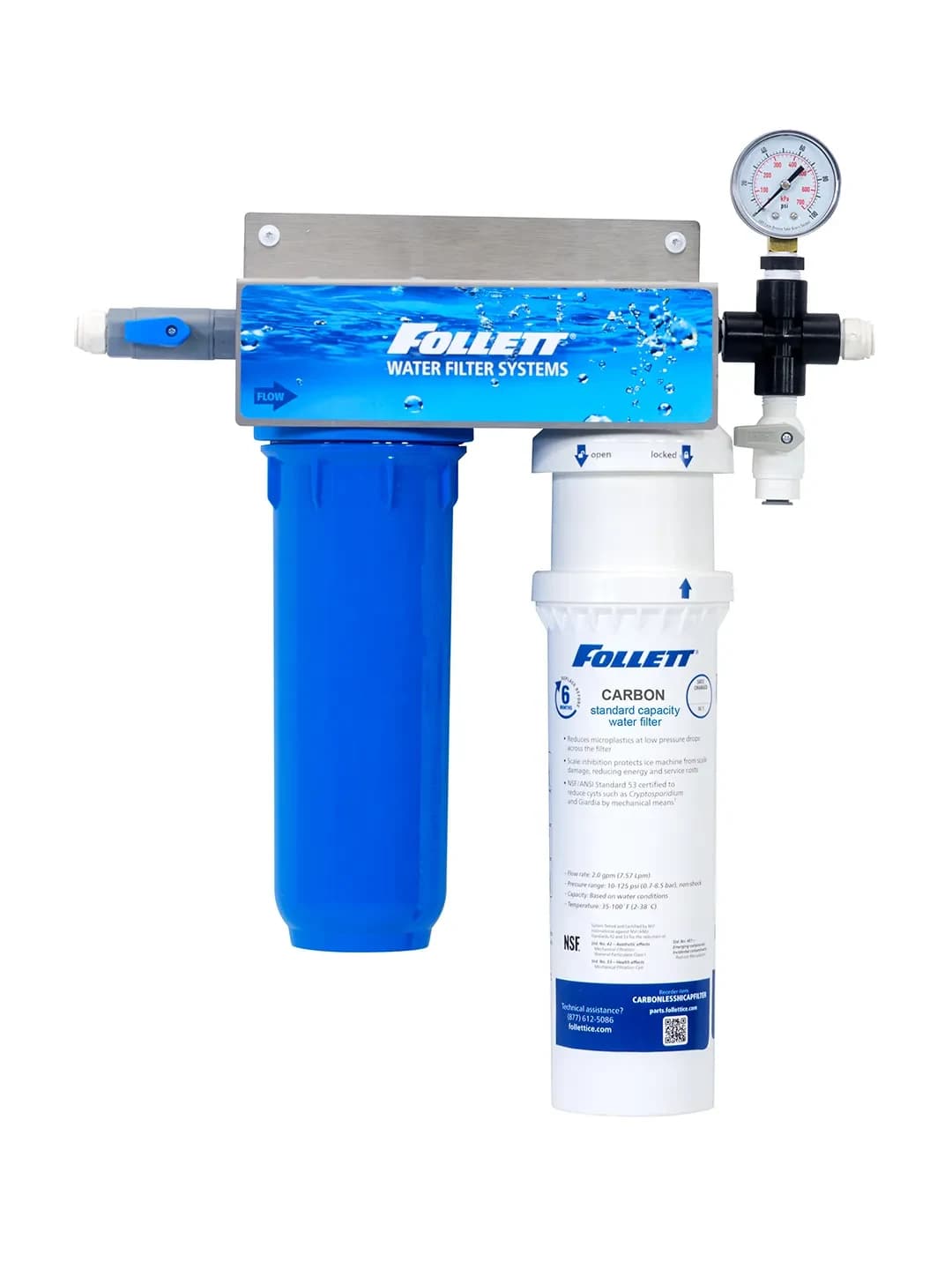 Follett CARBONSTDCAPSYSTEM Water Treatment Filter 5,000 Gallon Capacity — main image
