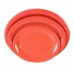 Thunder Group CR212V Ivory 12" x 9" Oval Melamine Platter | Case of 12 — view 5