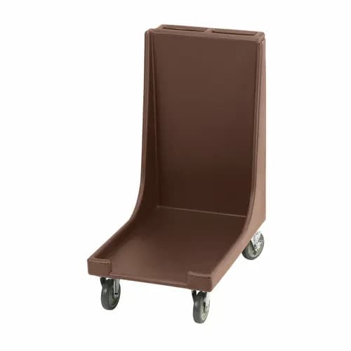 Cambro Camdolly CD1826H131 Dark Brown Food Carrier Dolly With Handle — view 2