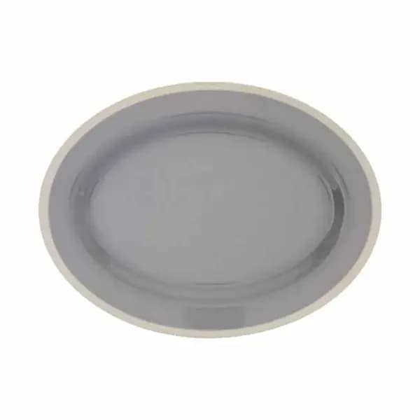 Thunder Group SD2118H Graham 18" x 13-1/2" Oval Melamine Platter | Case of 2 — view 2