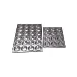 Winco HLF-8MN Carbon Steel Non-Stick 8-Compartment Mini Loaf Pan — view 4