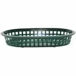 Tablecraft 1073R A La Carte Red Oval Platter Basket 9-1/4" x 6" x 1-1/2" | Case of 36 — view 6