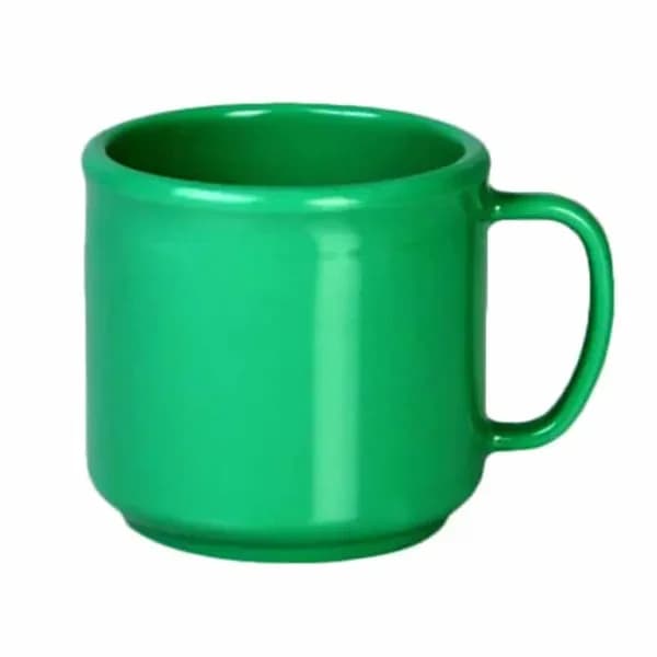 Thunder Group CR9035GR Green 10 oz. Melamine Mug/Cup | Case of 12 — view 2