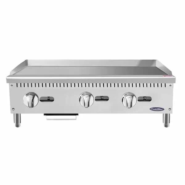 Atosa ATMG-36 90,000 BTU Manual Controlled Gas Griddle 36"W — view 2