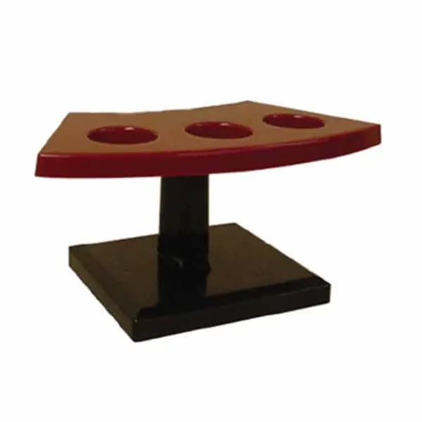 Thunder Group 29 Plastic Sushi Hand Roll Rack with 3 Cavities — view 2