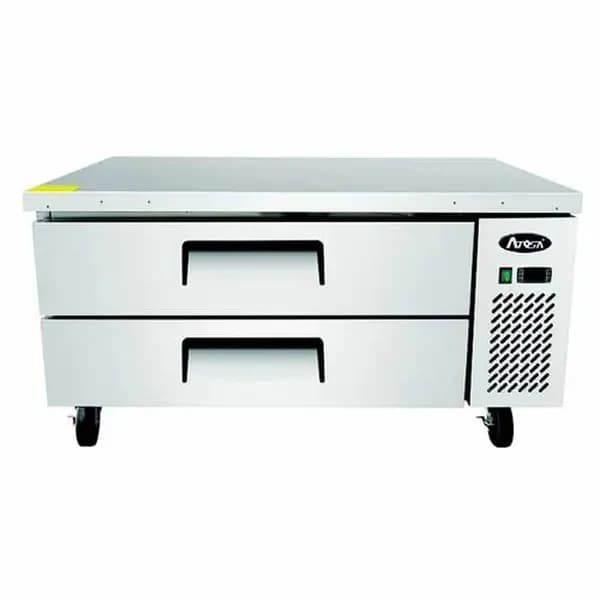 Atosa MGF8451GR 8.4 cu. ft. 2-Drawer Refrigerated Chef Base 52"W — view 2