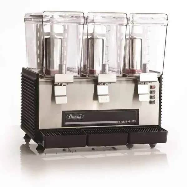 Omega OSD30 Triple 3-Gallon Bowl High Performance Drink Dispenser — view 2