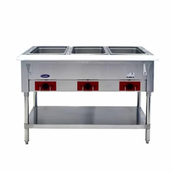 Atosa CSTEA-3C 3-Well 120V Electric Hot Food Steam Table 44-1/8"W — main image