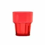 Thunder Group PLPCTB108BL 8 oz. Blue Polycarbonate Rocks Glass | Case of 12 — view 3