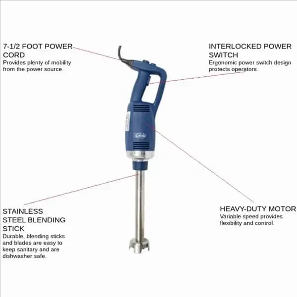 Globe GIB750-22 Immersion Blender — view 5
