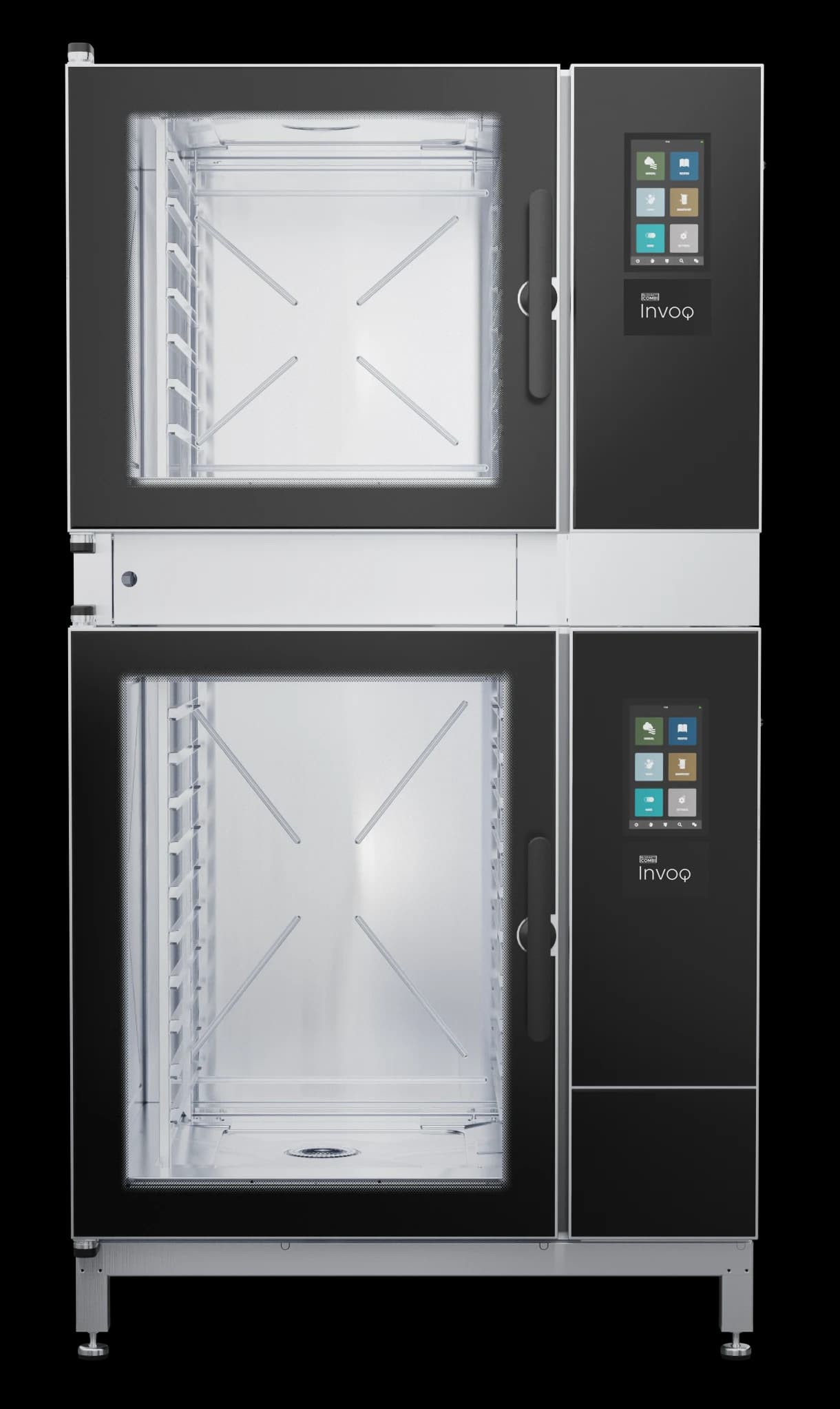 Blodgett 62/102BLE Invoq Series Electric Freestanding Combi Oven Full Size Boilerless 2 Ovens — 480V, 3PH