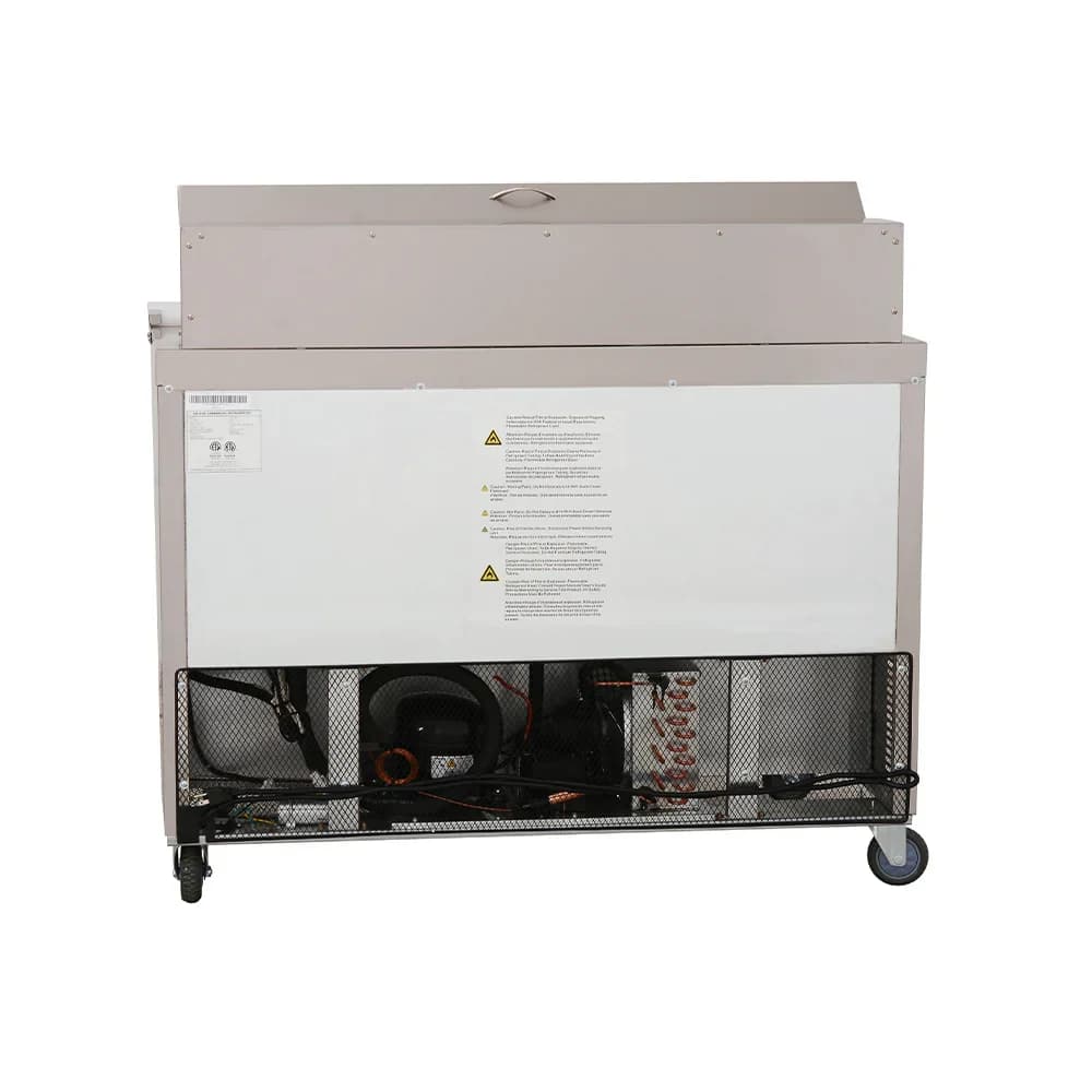 Westlake WKSR-48B Salad Prep Table Refrigerator 2 Door 33-40°F — view 9