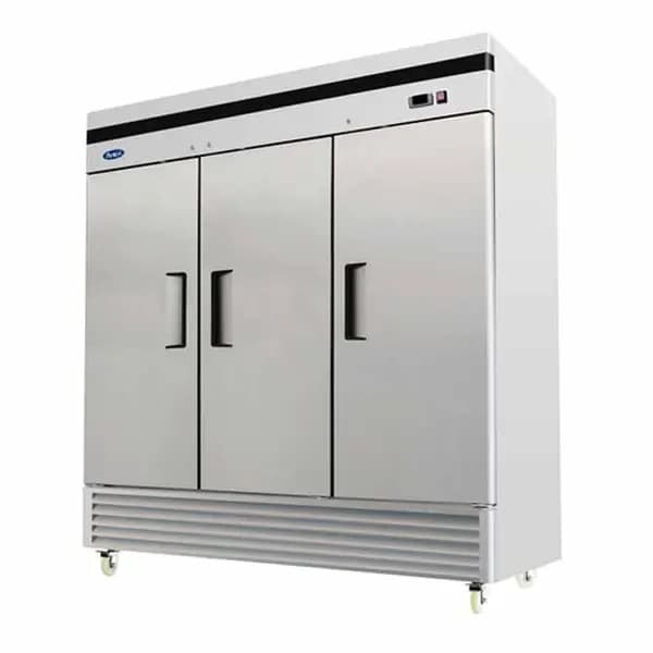 Atosa MBF8504GR 71.0 cu. ft. 3-Door Bottom Mount Reach-In Freezer 81-7/8"W — view 2