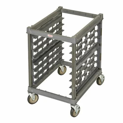 Cambro Camshelving UPR1826U8580 8-Full Size Brushed Graphite Sheet Pan Rack 23-1/4"W X 30-7/8"L X 33-1/8"H — main image