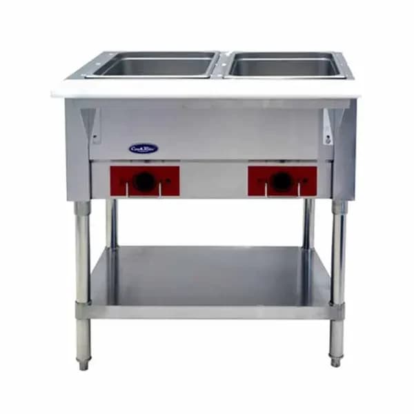 Atosa CSTEA-2C 2-Well 120V Electric Hot Food Steam Table 30"W — view 2
