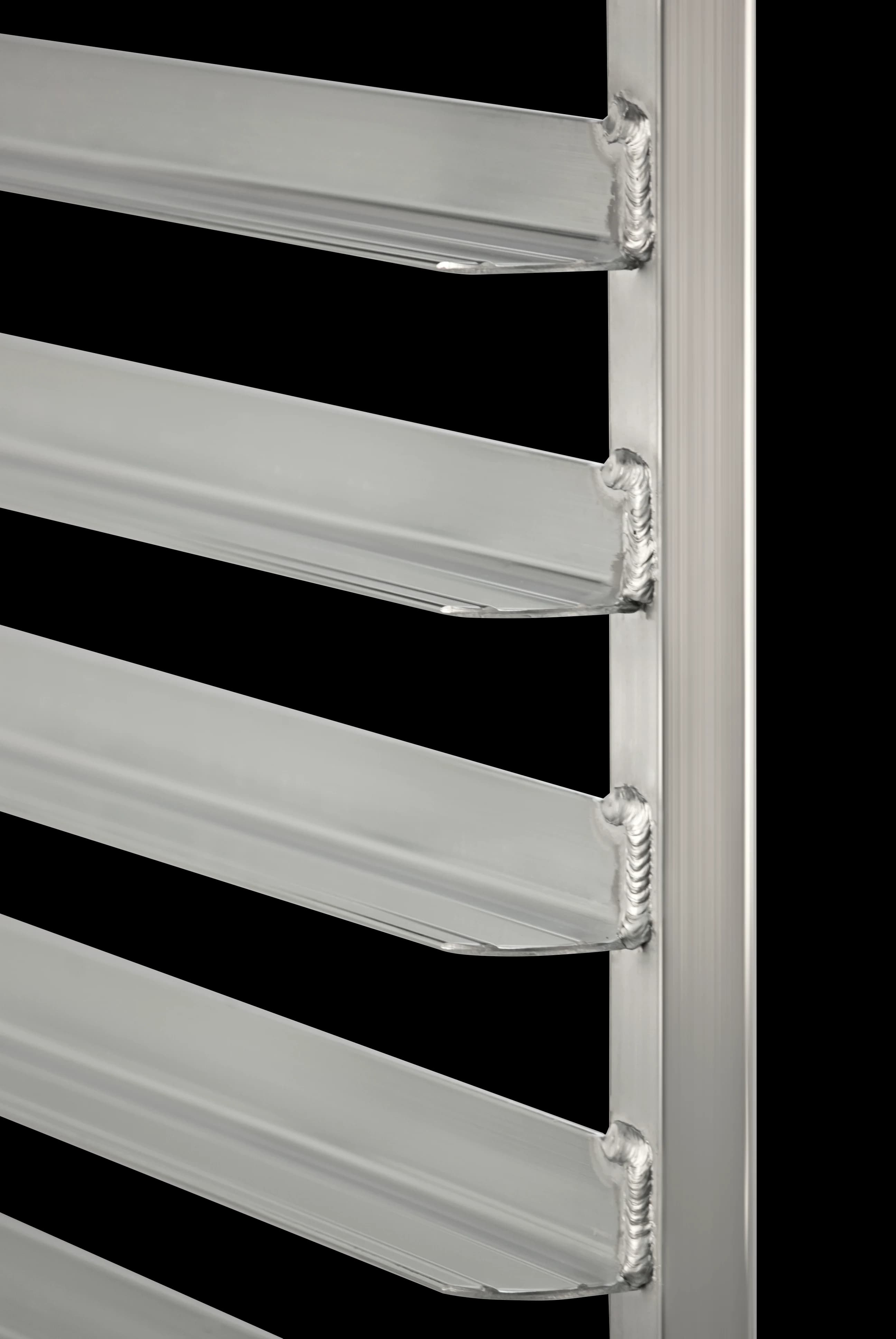 Carter-Hoffmann® O8620 Portable Aluminum Pan Rack Single Width Open Style End-Loaded 20 Pan Capacity — view 5