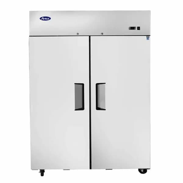 Atosa MBF8002GR 43.2 cu. ft. 2-Door Top Mount Reach-In Freezer 51-5/8"W — main image
