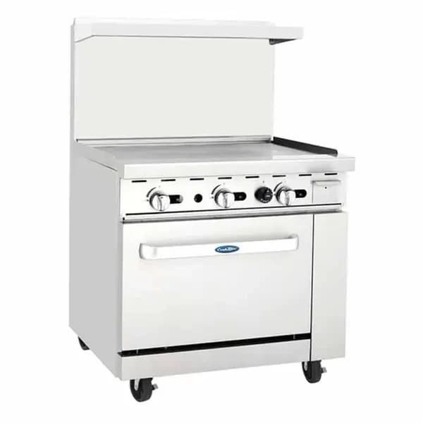 Atosa AGR-36G-LP Liquid Propane Range with 36" Griddle-Standard Oven 36"W — main image