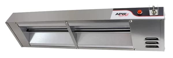 APW Wyott FD-48H-T 1,265 High Wattage Heat Strip with Toggle Switch 48"L — main image