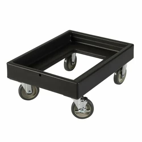 Cambro Camdolly CD300110 Open Frame Black Food Carrier Dolly — view 2