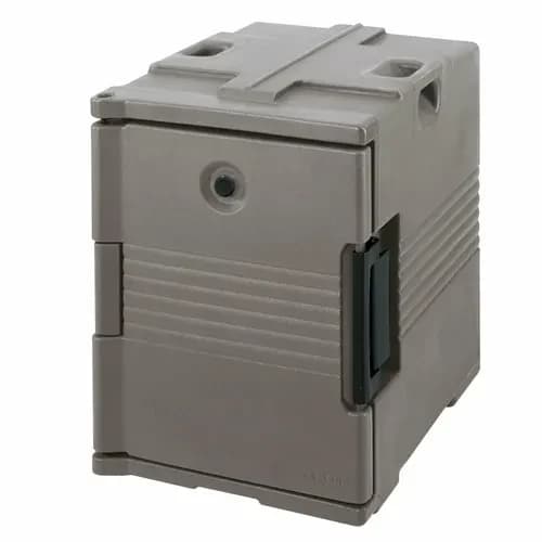 Cambro Ultra Pan Carrier UPC400194 Insulated Granite Sand Front Loader Food Carrier — main image
