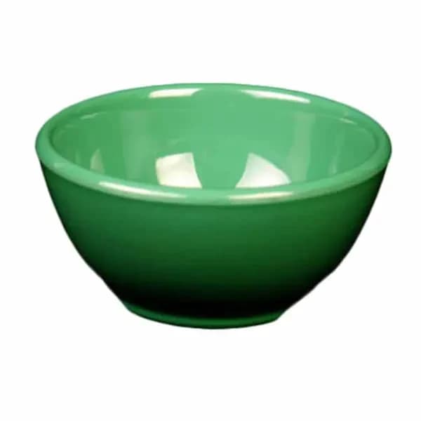 Thunder Group CR5804GR Green 10 oz. Melamine Soup Bowl | Case of 12 — view 2