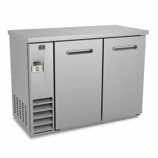 Kelvinator KCHBB48SS Stainless Steel Top Back Bar Cooler 49"W — view 1