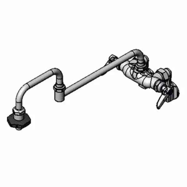T&S B-0599-CR Double Pantry Faucet — view 2