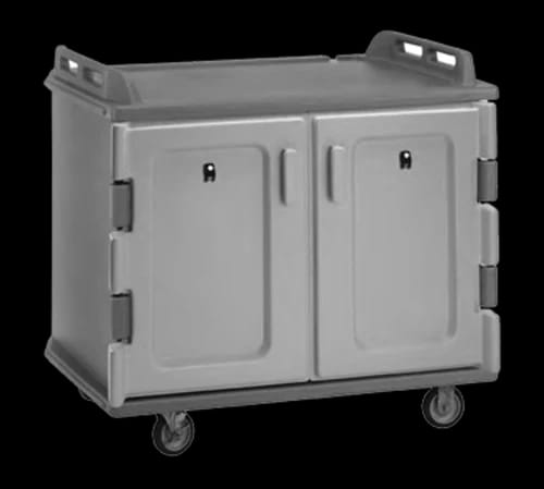 Cambro MDC1418S20615 Charcoal Gray Meal Delivery Cart — view 1