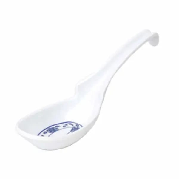 Thunder Group 7100TB Lotus 1 oz. Melamine Soup Spoon | Case of 60 — view 1