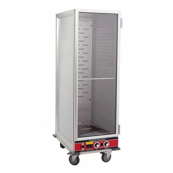 BevLes HPC-6836 Non-Insulated Clear Door Full Height Heated Holding and Proofing Cabinet 23"W — view 2
