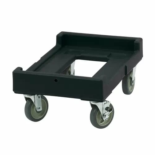 Cambro Camdolly CD160110 Open Frame Black Food Carrier Dolly — view 2