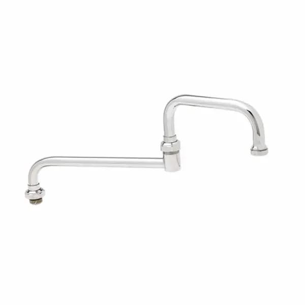 T&S 066X 12" Double Joint Swivel Faucet Spout Nozzle — view 2